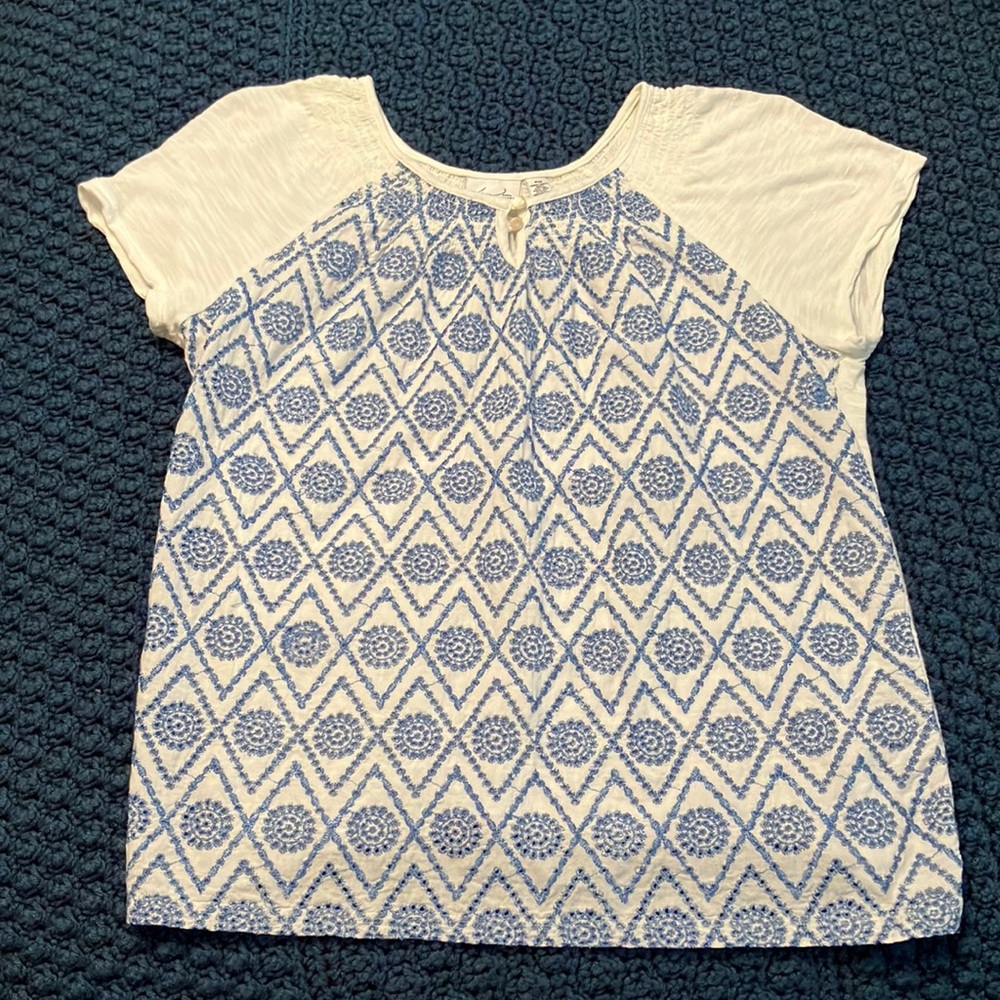 Kim Roger’s PM top